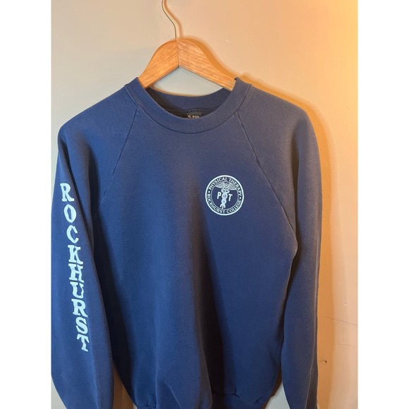 Vintage Screen Stars Rockhurst College Crewneck Sweatshirt - Mens XL - Picture 2 of 6